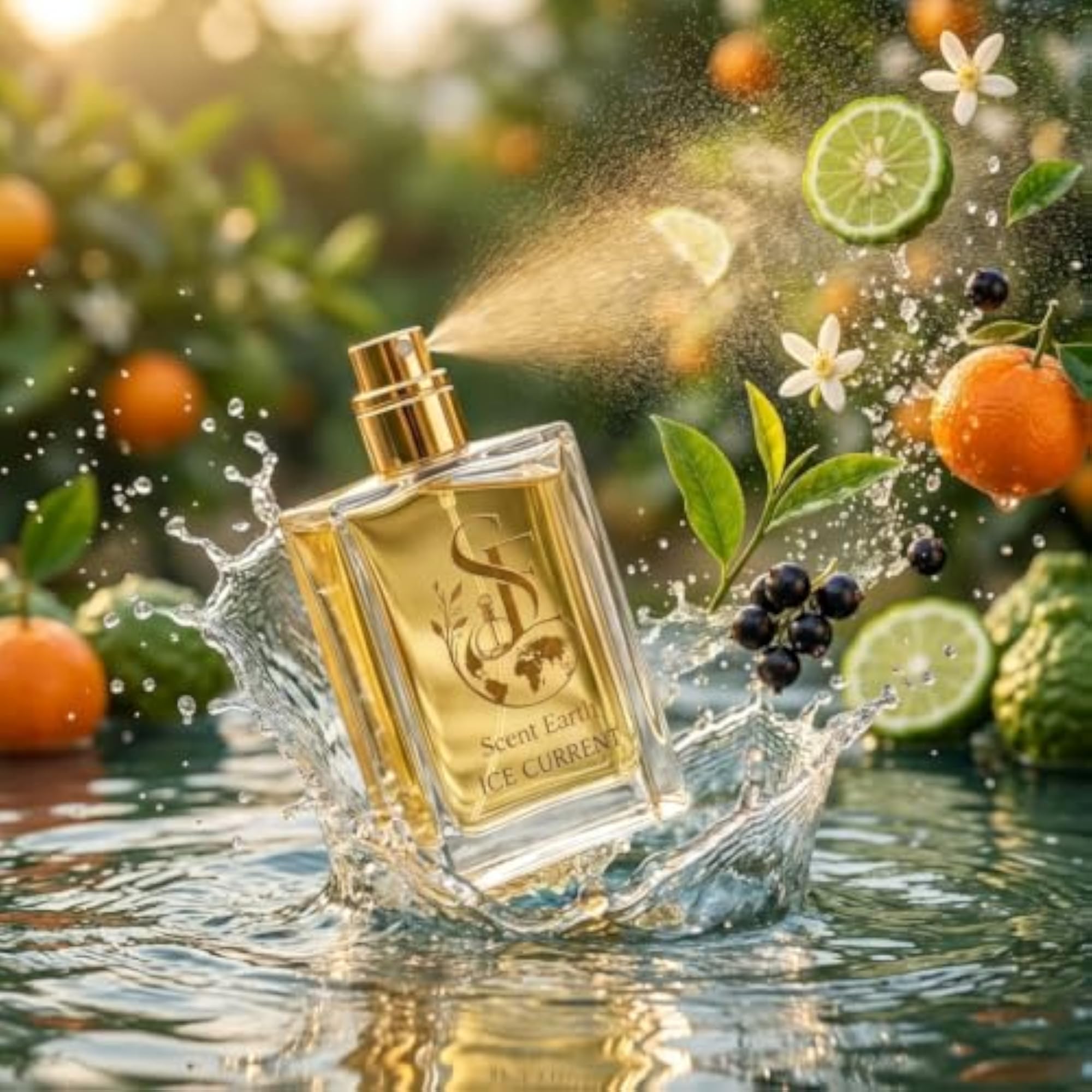 Unisex Ice Current Eau de Parfum, Luxury Fragrance